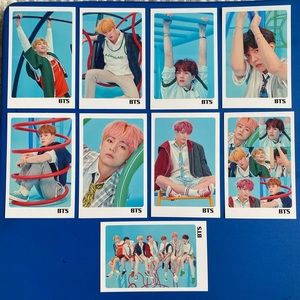 5/$15 Kpop BTS Set of 9 Photo Cards